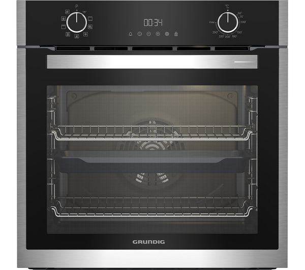 Grundig Gebm19300xc Electric Oven Stainless Steel