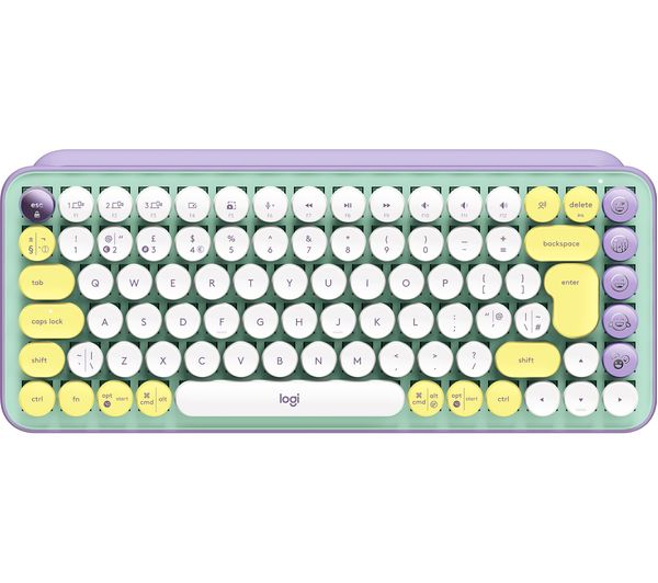 Image of LOGITECH POP Keys Wireless Mechanical Keyboard - Daydream Mint