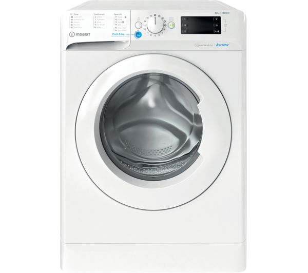 Indesit Bwe 101486x W Uk N 10 Kg 1400 Spin Washing Machine White