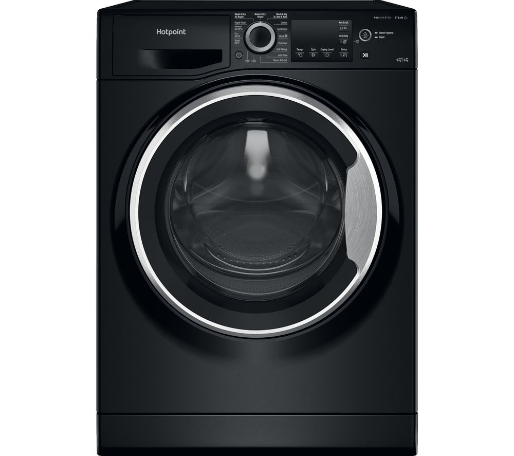 NDB 9635 BS UK 9 kg Washer Dryer - Black