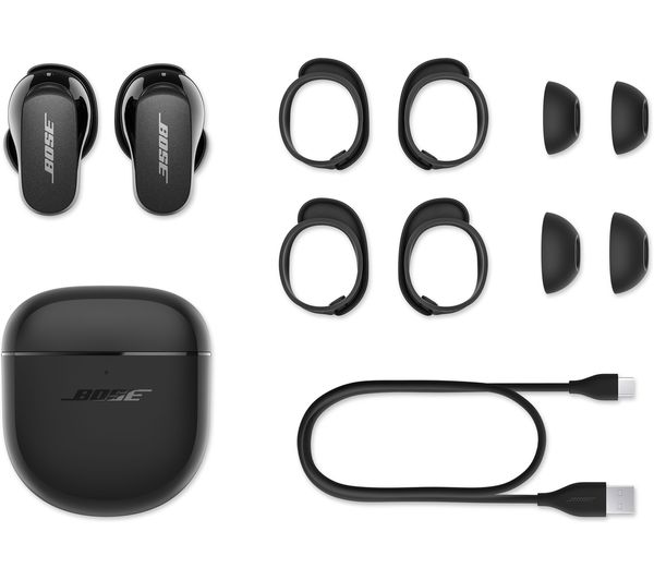 BOSE QuietComfort II Wireless Bluetooth Noise-Cancelling Earbuds