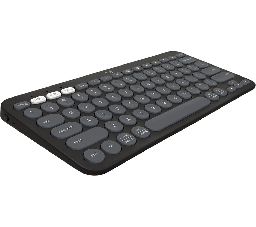 Pebble Keys 2 K380S Wireless Keyboard - Black