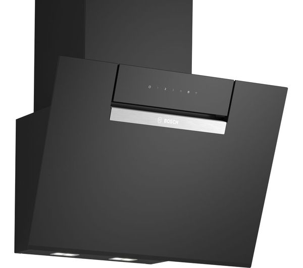 BOSCH Series 4 DWK67FN60B Chimney Smart Cooker Hood - Black