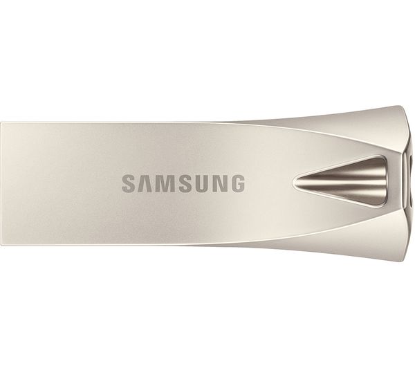 SAMSUNG Bar Plus USB 3.2 Memory Stick - 512 GB, Champagne Silver