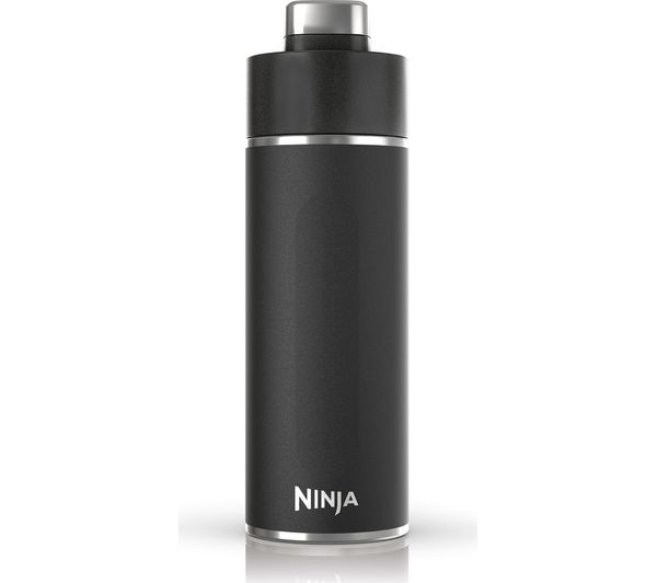 Ninja Thirsti Travel Water Bottle Black 700 Ml