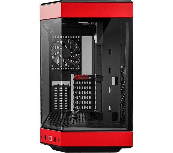 Hyte Y60 E Atx Mid Tower Pc Case Red