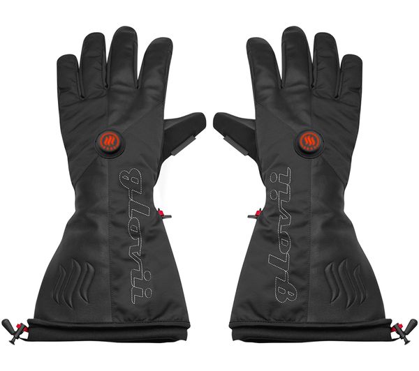 Glovii Heated Ski Gloves Black Xl