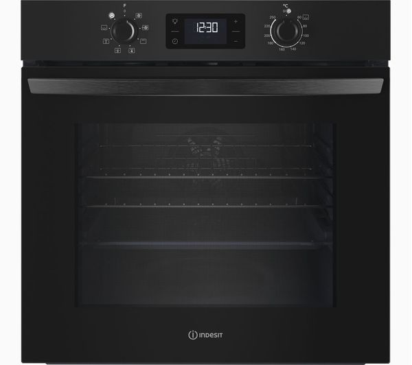 Indesit Turngo Io 253 B Uk Electric Oven Black