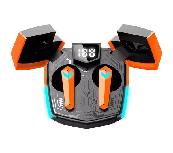 An image of CANYON DoubleBee GTWS-2 Wireless Bluetooth Gaming Earbuds - Orange