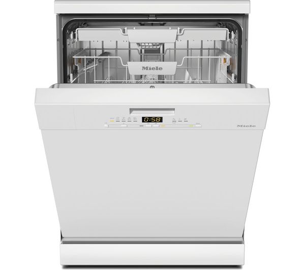 An image of MIELE Active G5611 SC Full-size Dishwasher - White