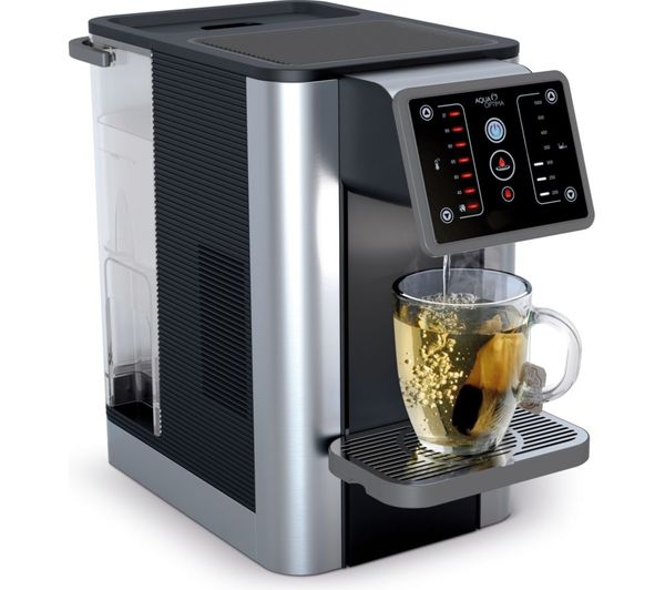 Aqua Optima Aurora Hot Filtered Water Dispenser Silver Black
