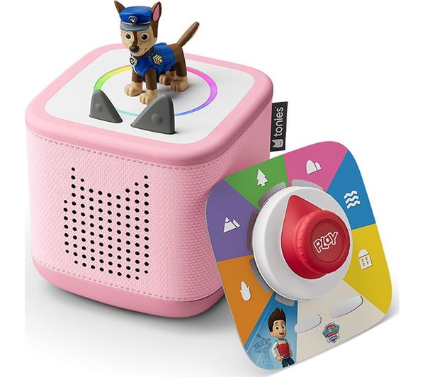 An image of TONIES Toniebox 2 Paw Patrol Chase Play Set - Cloud Pink