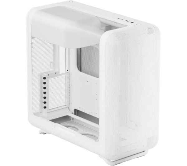 An image of HYTE X50 Modern Performance ATX Mid-Tower PC Case - Snow White