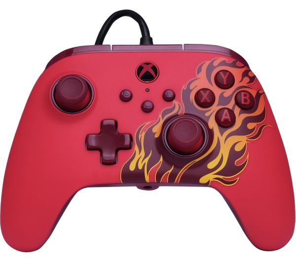 An image of POWERA Advantage Wired Controller for Xbox Series X|S - Red Blaze
