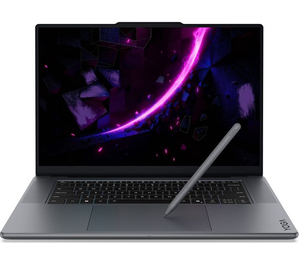 An image of LENOVO Yoga Pro 9 16" Laptop, Copilot+ PC - Intel® Core™ Ultra 7, 1 TB SSD, Thunder Grey