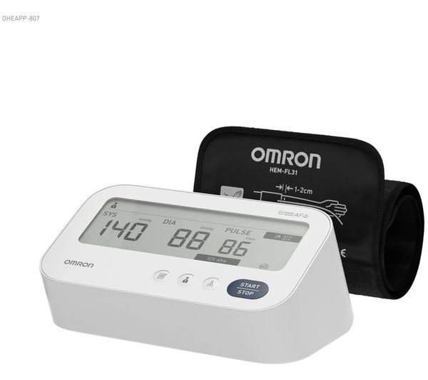 An image of OMRON M3 Comfort AFib Upper Arm Blood Pressure Monitor