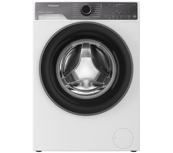 An image of HOTPOINT Fabric Care HB93WWCAREUK WiFi-enabled 9 kg 1400 Spin Washing Machine - White