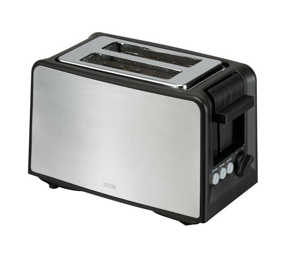 LOGIK L02TBS13 LOGIK L02TBS13 2Slice Toaster Stainless Steel