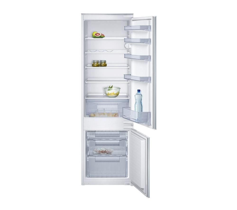 NEFF K8524X7GB Integrated Fridge Freezer, White