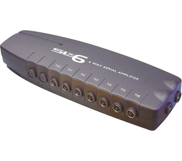 thumbnail image 2 of SLX 2 Way TV Amplifier Signal Booster With Variable Gain For HD TV/FM/DAB UK 13A Plug 2 of 6