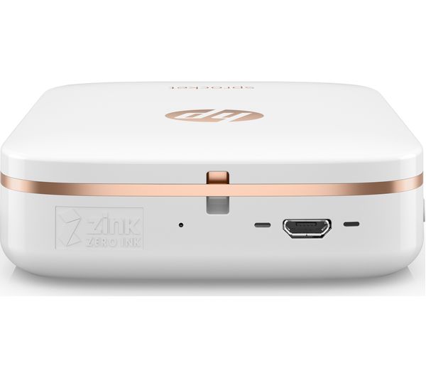 HP Sprocket Mobile Photo Printer White Deals PC World