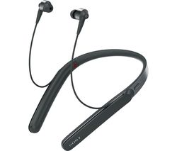 SONY WI-1000X Wireless Bluetooth Noise-Cancelling Headphones - Black
