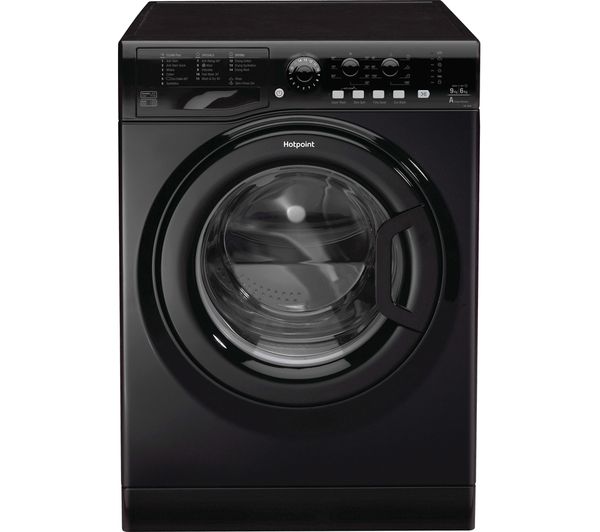 Hotpoint Washer Dryer Futura FDL 9640 K 9 kg  - Black, Black