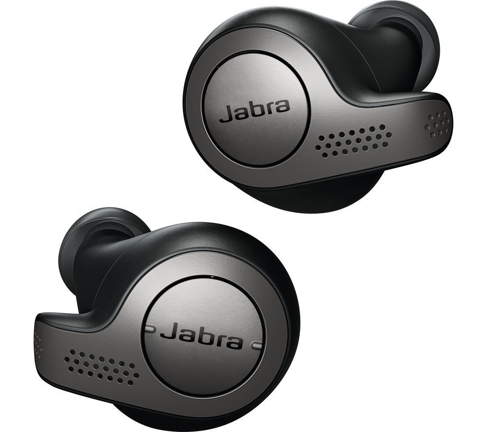 JABRA Elite 65t Wireless Bluetooth Headphones – Titanium Black, Titanium