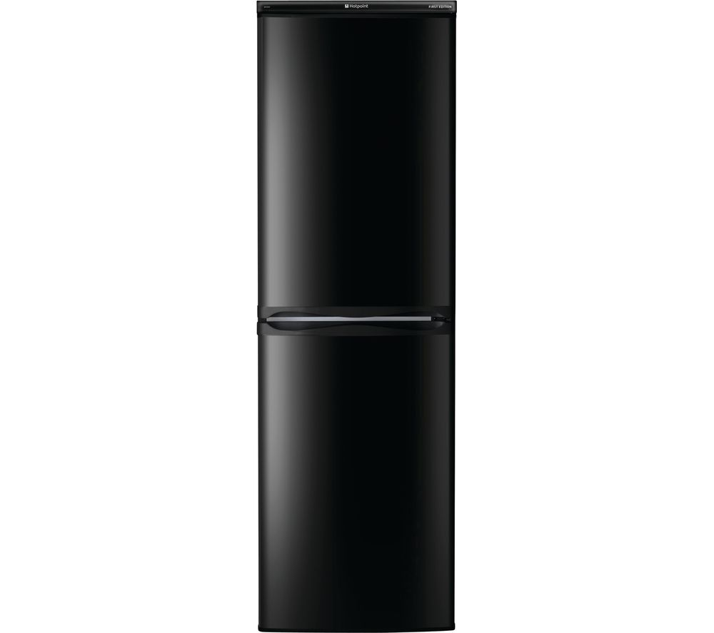 HOTPOINT HBD 5517 B UK 50/50 Fridge Freezer – Black, Black