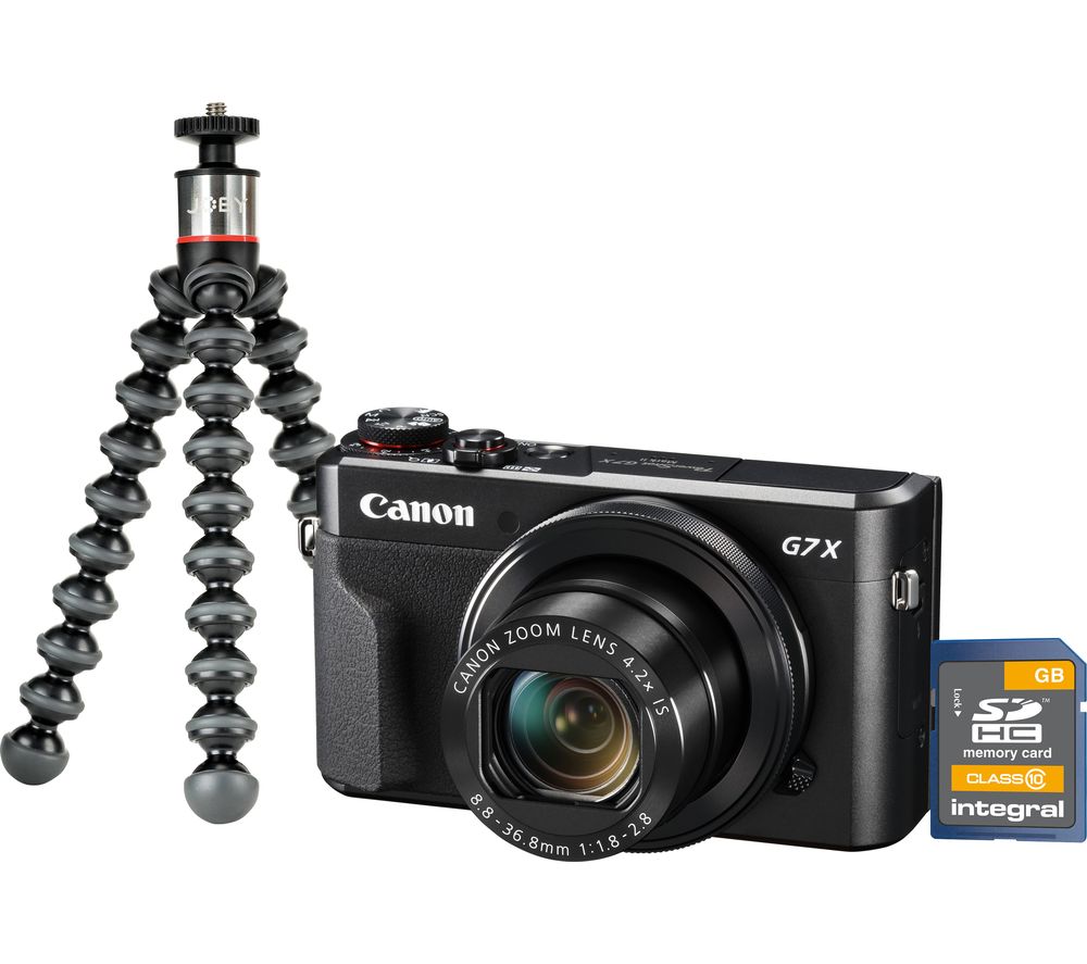 Buy CANON PowerShot G7 X MK II Compact Camera Vlogging Kit Free