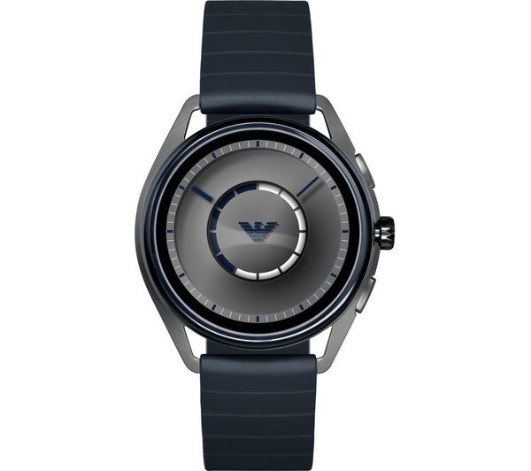 EMPORIO ARMANI Matteo ART5008 - Gunmetal & Blue, Blue