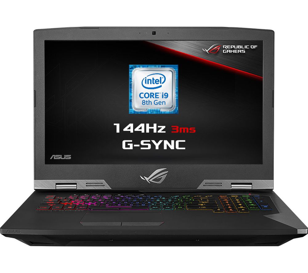 ASUS ROG Zephyrus S G703GX 17.3″ Intel® Core i9 RTX 2080 Gaming Laptop – 1.5 TB SSD