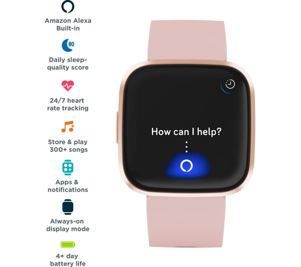 how to set up fitbit versa 2 with alexa