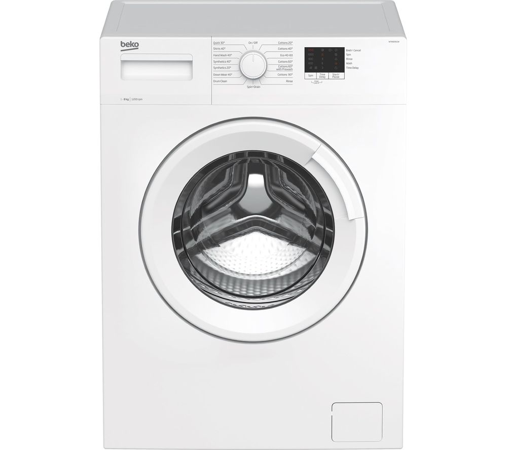 WTK82011W 8 kg 1200 Spin Washing Machine - White