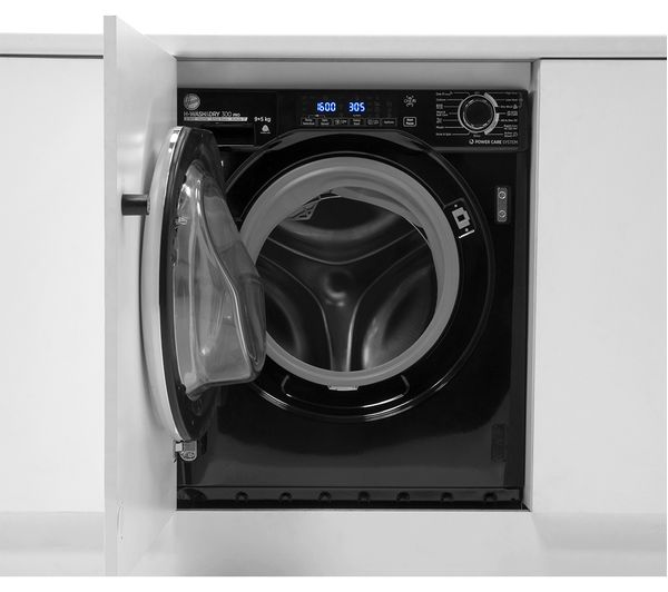 Buy Hoover H Wash Dry 300 Pro Hbdos695tamcbt Wifi Enabled Integrated 9 Kg Washer Dryer Black Free Delivery Currys