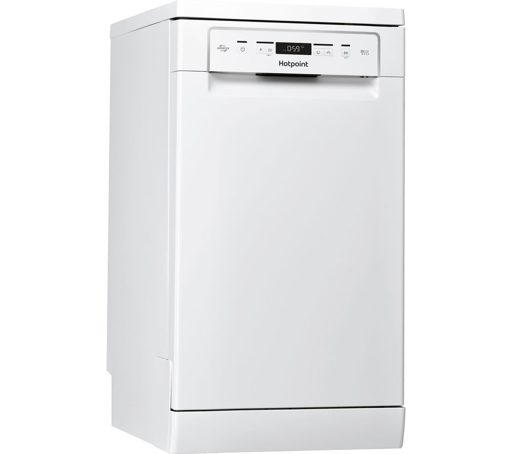 HOTPOINT HSFC 3M19 C UK N Slimline Dishwasher - White, White