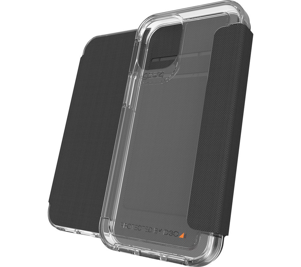 GEAR4 Wembley Flip iPhone 12 Mini Case - Black