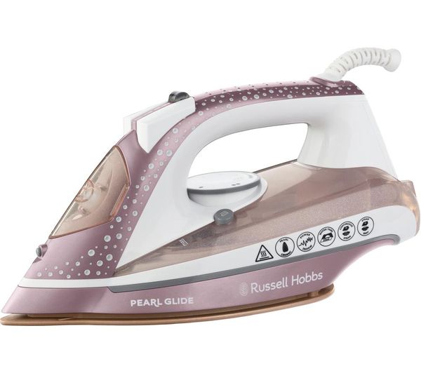 RUSSELL HOBBS Pearl Glide 23972 Steam Iron - Rose