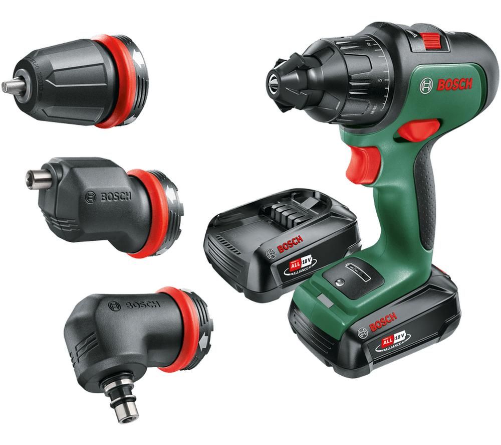 AdvancedImpact 18 Cordless Combi Drill with 2 Batteries