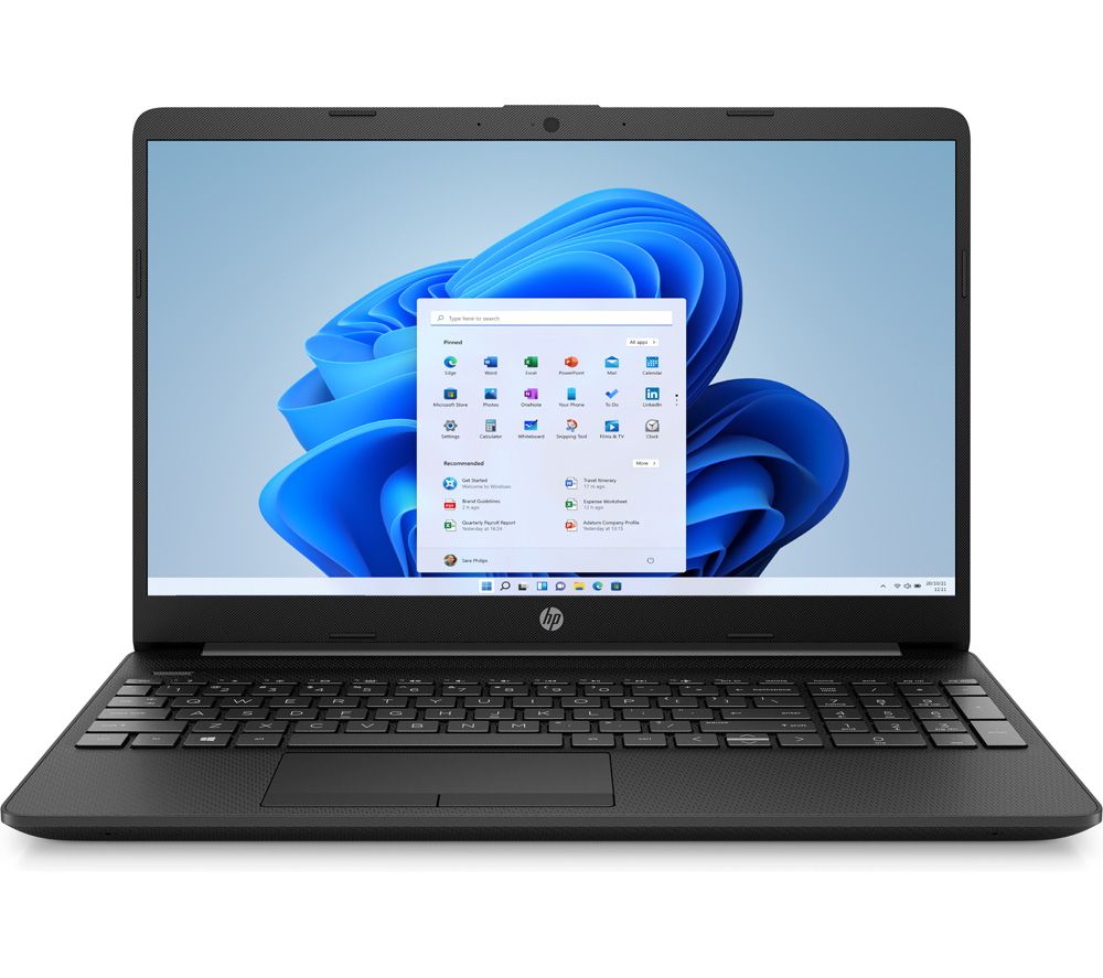 HP 15-dw1513sa 15.6" Laptop - Intel® Core™ i3, 128 GB SSD, Black