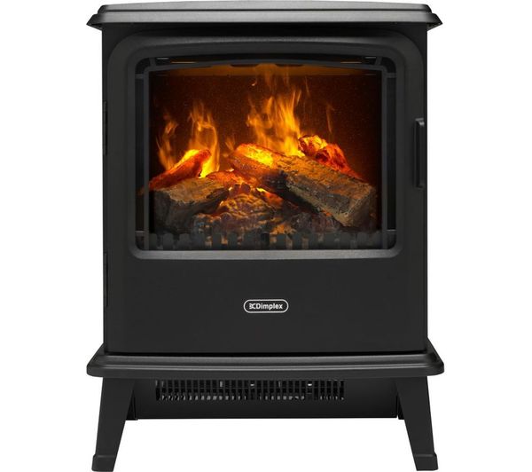 Dimplex Bayport Optimyst Byp20 Electric Stove Fire Matt Black