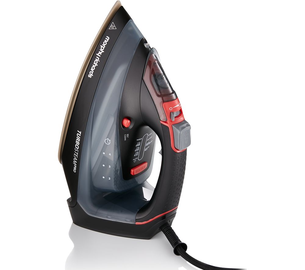 MORPHY RICHARDS Turbosteam Pro 303175 Steam Iron Grey & Black Fast
