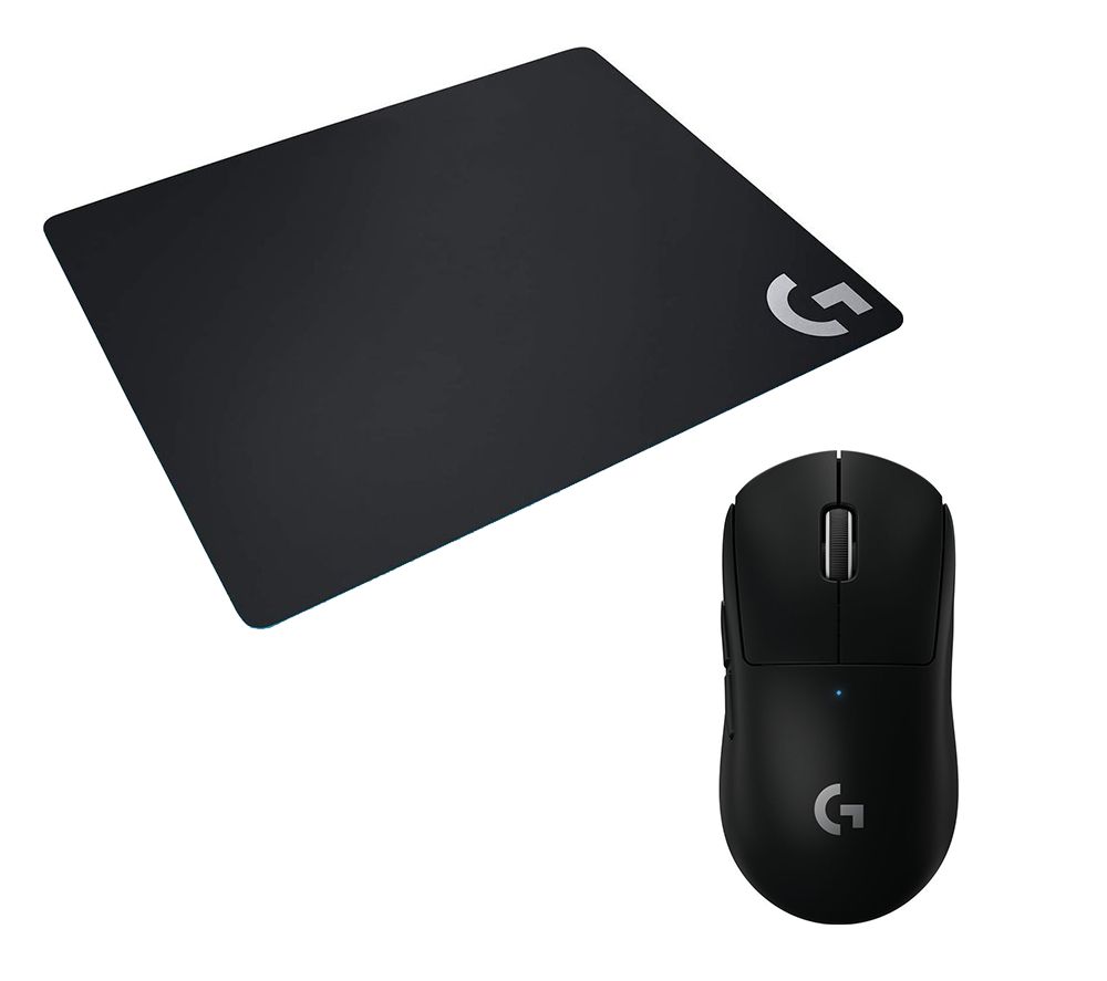 G PRO X Superlight Wireless Optical Gaming Mouse & G440 Gaming Surface Bundle - Black