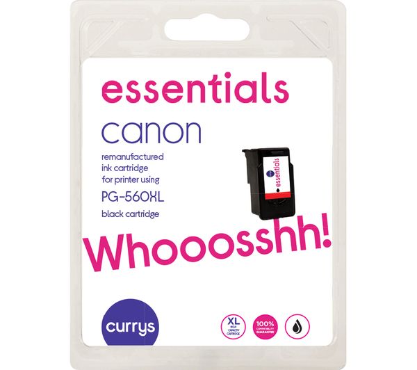 Essentials Canon Pg 560 Xl Black Ink Cartridge