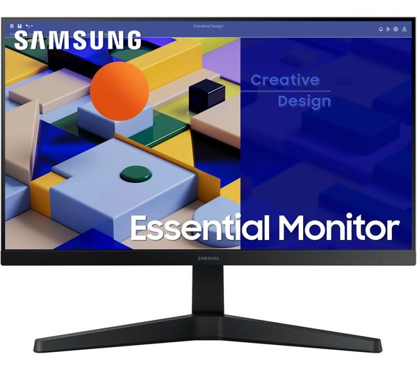 Image of SAMSUNG LS22C310EAUXXU Full HD 22" IPS LCD Monitor - Black