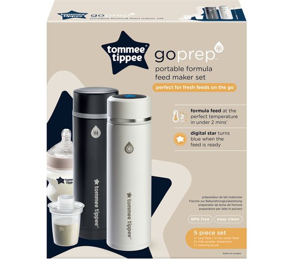 423774 TOMMEE TIPPEE GoPrep Hot & Cold Flask Formula Maker Kit