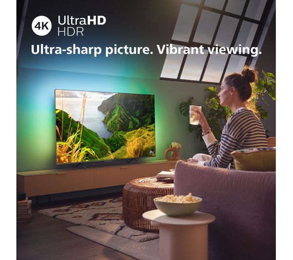 PHILIPS Ambilight 75PUS8108/12 75 Smart 4K Ultra HD HDR LED TV