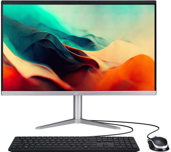 Image of ACER Aspire C24-1300 23.8" All-in-One PC - AMD Ryzen 3, 512 GB SSD, Black