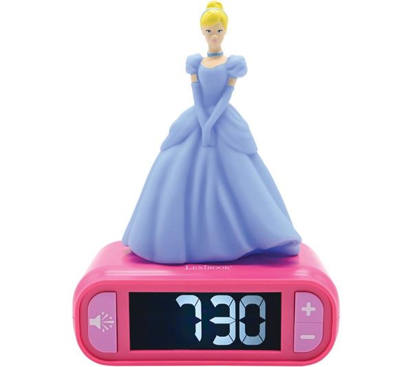 Lexibook Rl800dp Nightlight Alarm Clock Disney Princess