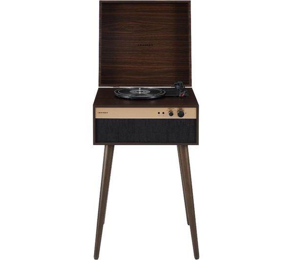 Crosley Jasper Cr6236a Wa4 Belt Drive Bluetooth Turntable Walnut